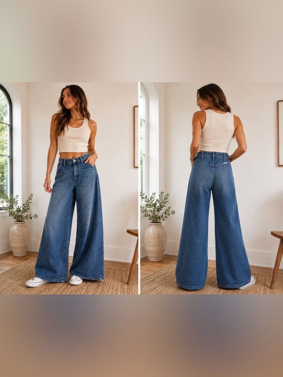 Wrangler Denim - Wrangler Wide Leg Jeans